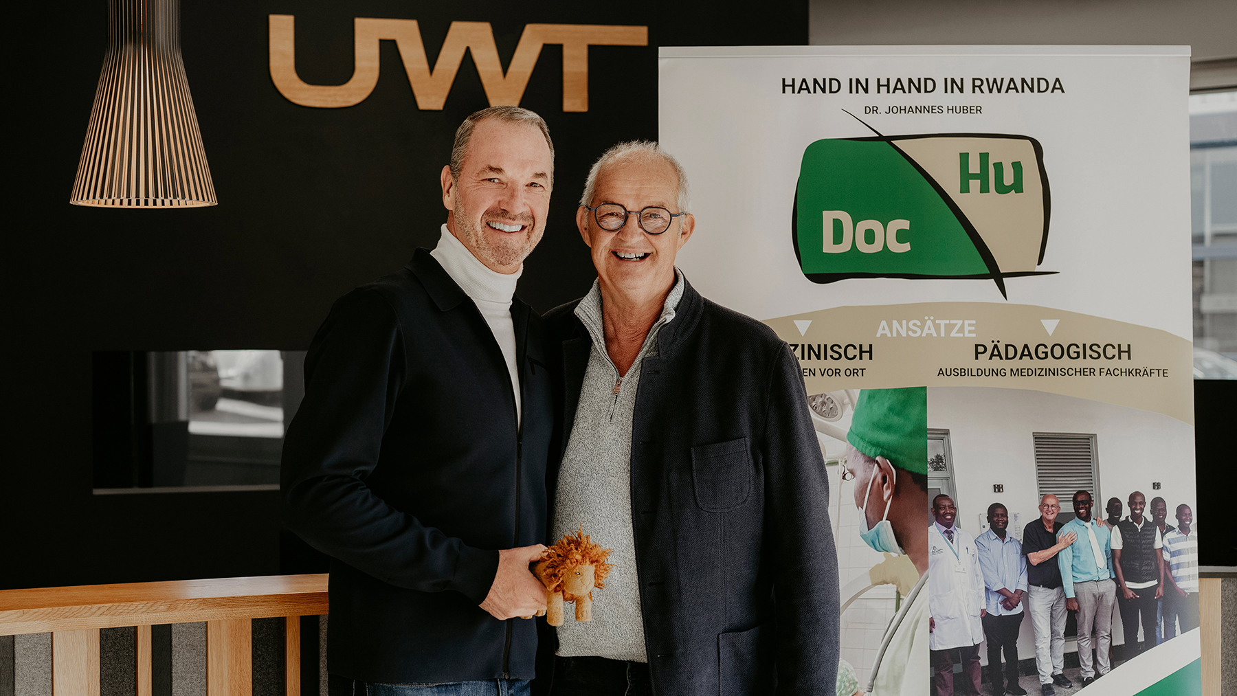 UWT cares unterstützt Schulprojekt in Ruanda