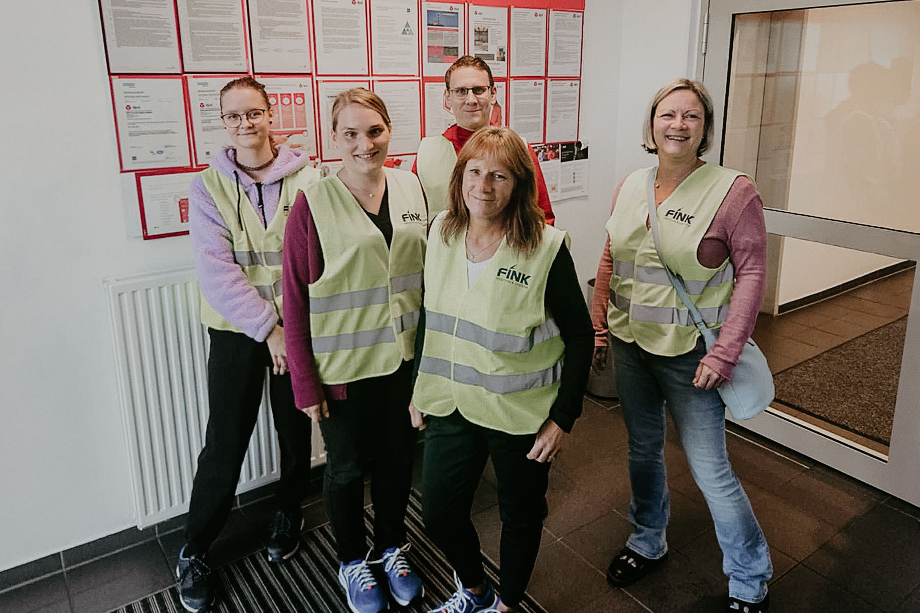 UWT Versandabteilung bei Fink Express & Logistik und DPD Depot