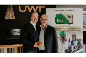 UWT cares unterstützt Schulprojekt in Ruanda