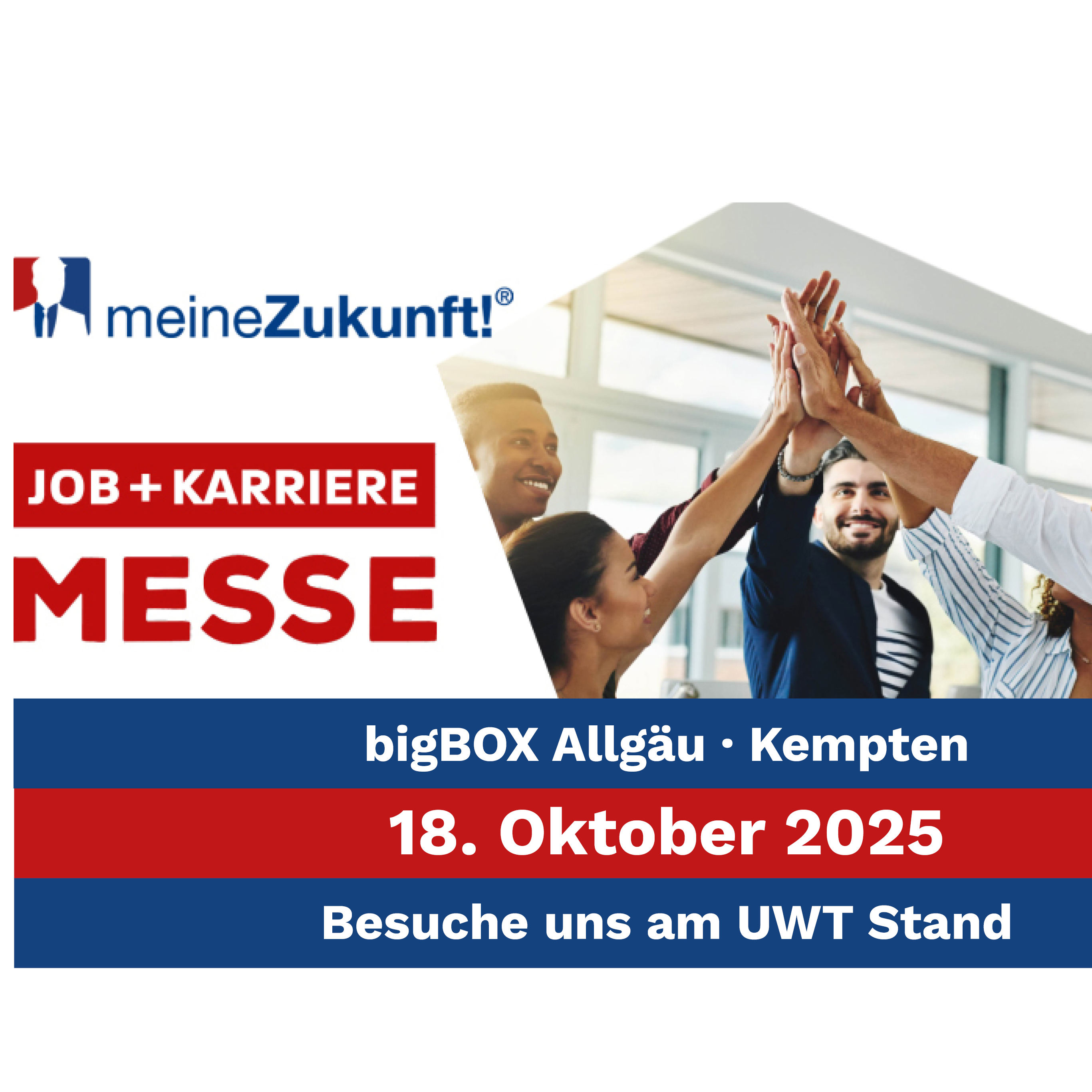 meine Zukunft Job + Karriere Messe Allgäu