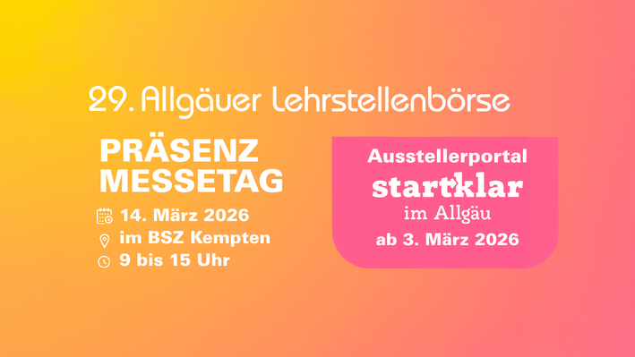 Lehrstellenbörse Kempten 2026