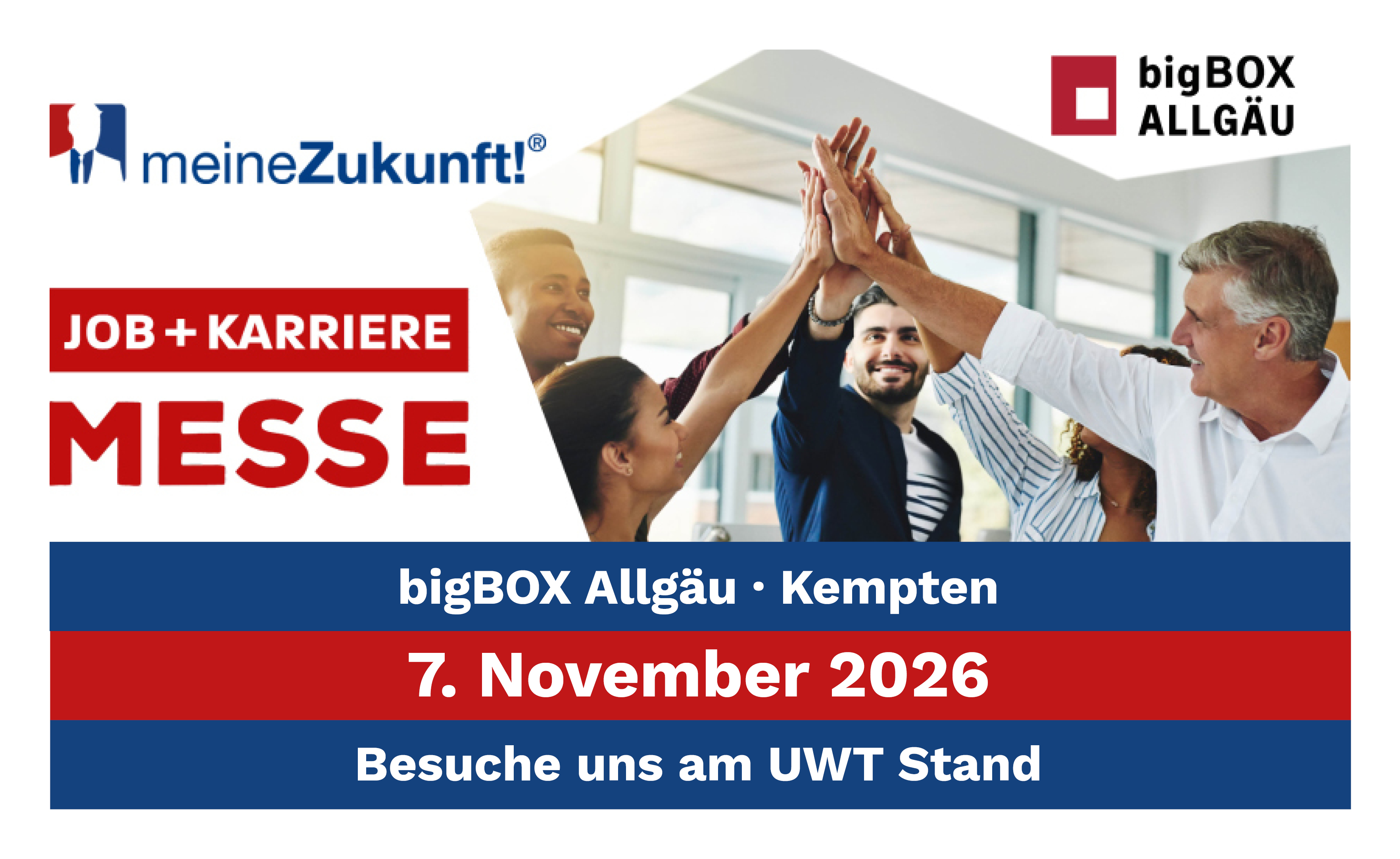 meine Zukunft Job + Karriere Messe Allgäu