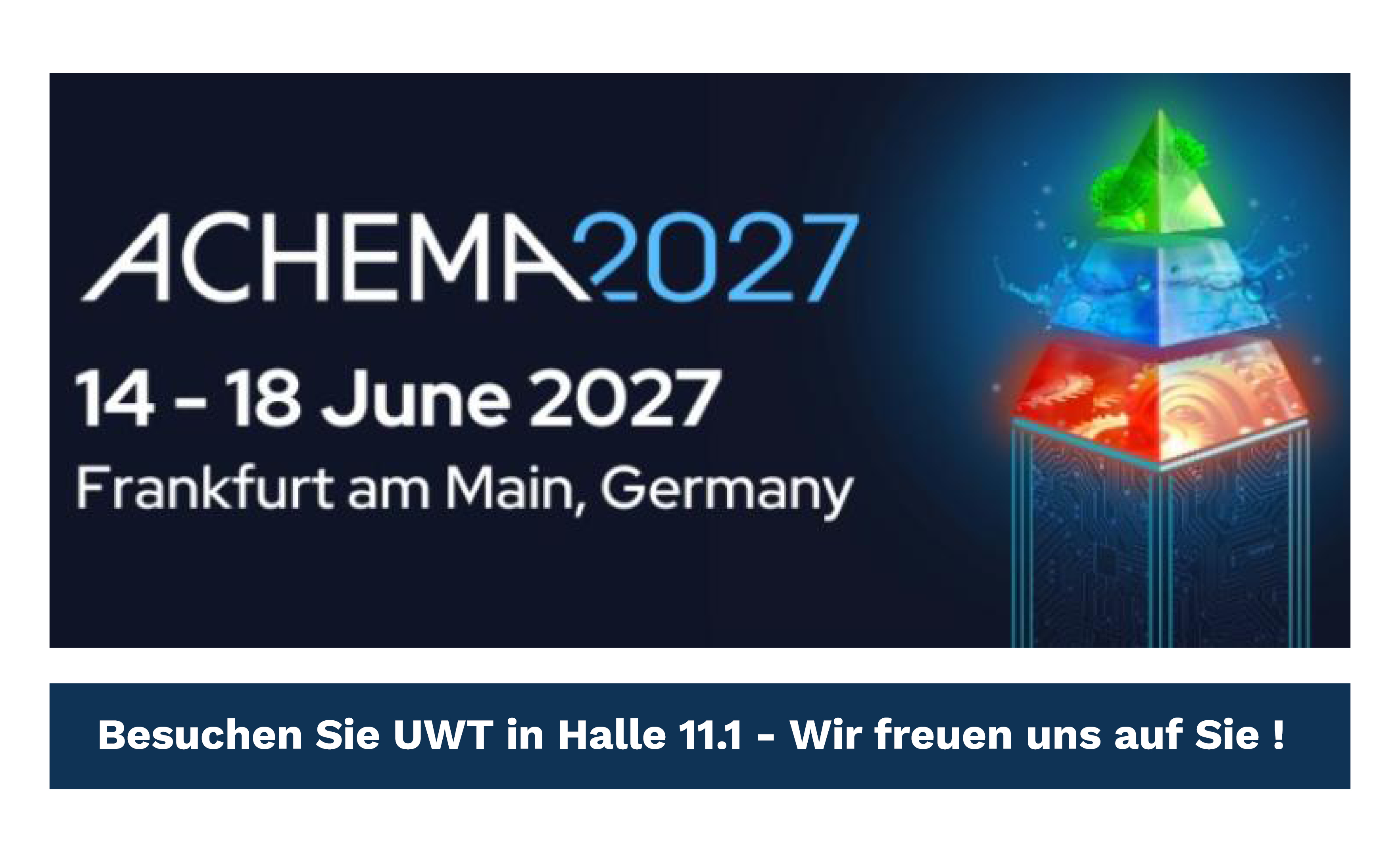 ACHEMA Frankfurt am Main 2027