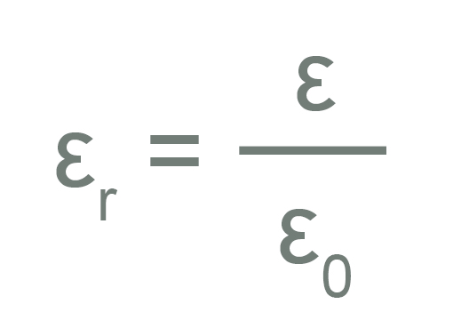 &epsilon;r=&epsilon;/&epsilon;0&nbsp;