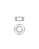 Adapter G 1" to G 11/2" Aluminium