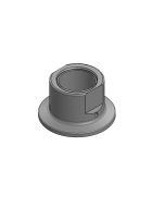 Accesorios conexión higiénica (adaptador) VN7120/30, Tri-clamp DN25 (1") / DN40 (1 1/2"), Ra 0.76, con rosca interior G 3/4" (bu400650)