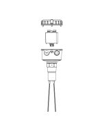 Electronic module PNP, 3-wire