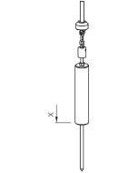 Pièce de rechange poids NB 3000 pour bande pour Mesure d'interface, Acier Inox (sb102230)
