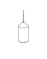 Sensor weight,rope version,Stainless steel without pin
