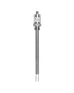 Vibranivo VN 7130® Sonda vibratoria, diseño compacto, con extensión, hasta 100 °C, M12 de acero inoxidable