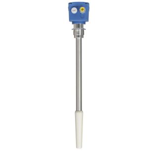 Capanivo CN 4030 - Capacitive sensor for point level measurement with tube extension showing connections front view