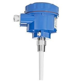Capanivo CN 8100 - Sensor capacitivo para medição de nível pontual - versão compacta (a foto mostra a conexão do processo à esquerda)
