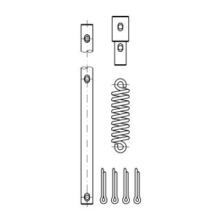 Bausatz Pendelwelle L=1.000 mm