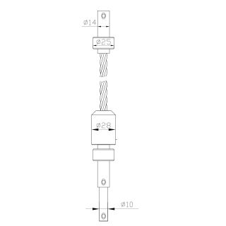 Kit "cabo de extensão" 
