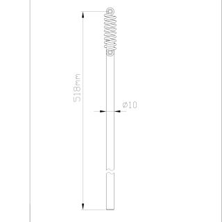 Kit varilla de extensión, flexible