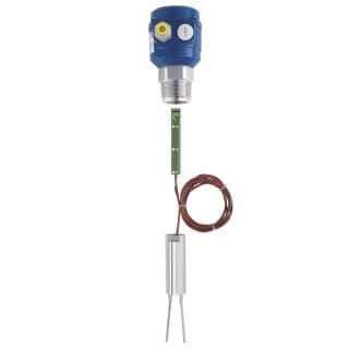 Vibranivo VN 1040 - vibration level switch with threaded tube extension - vibrating fork for point level measurement 