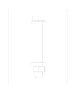 Screws for flange fixing