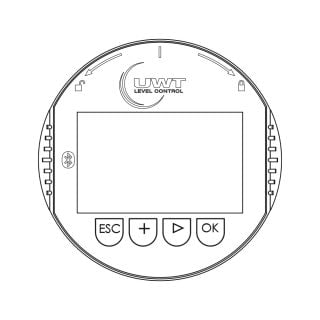 Accesorios NG 3000/ NG 8000 / NR 3000 / NR 8000 Módulo de visualización y ajuste (acoplable) con Bluetooth (pl400511)