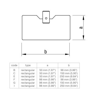 Paleta rectangular