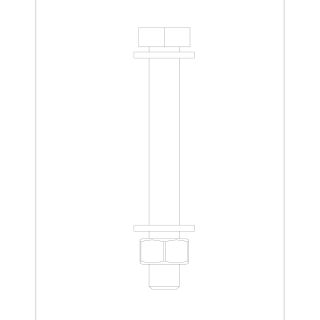 Tornillos para el montaje de la brida
