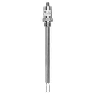 Vibranivo VN 7130®  Vibrationsgrenzschalter mit Rohrverlängerung, bis zu 100 °C, M12 Edelstahl