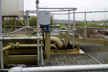 Interface level detection in stone reclaim slurry measurement