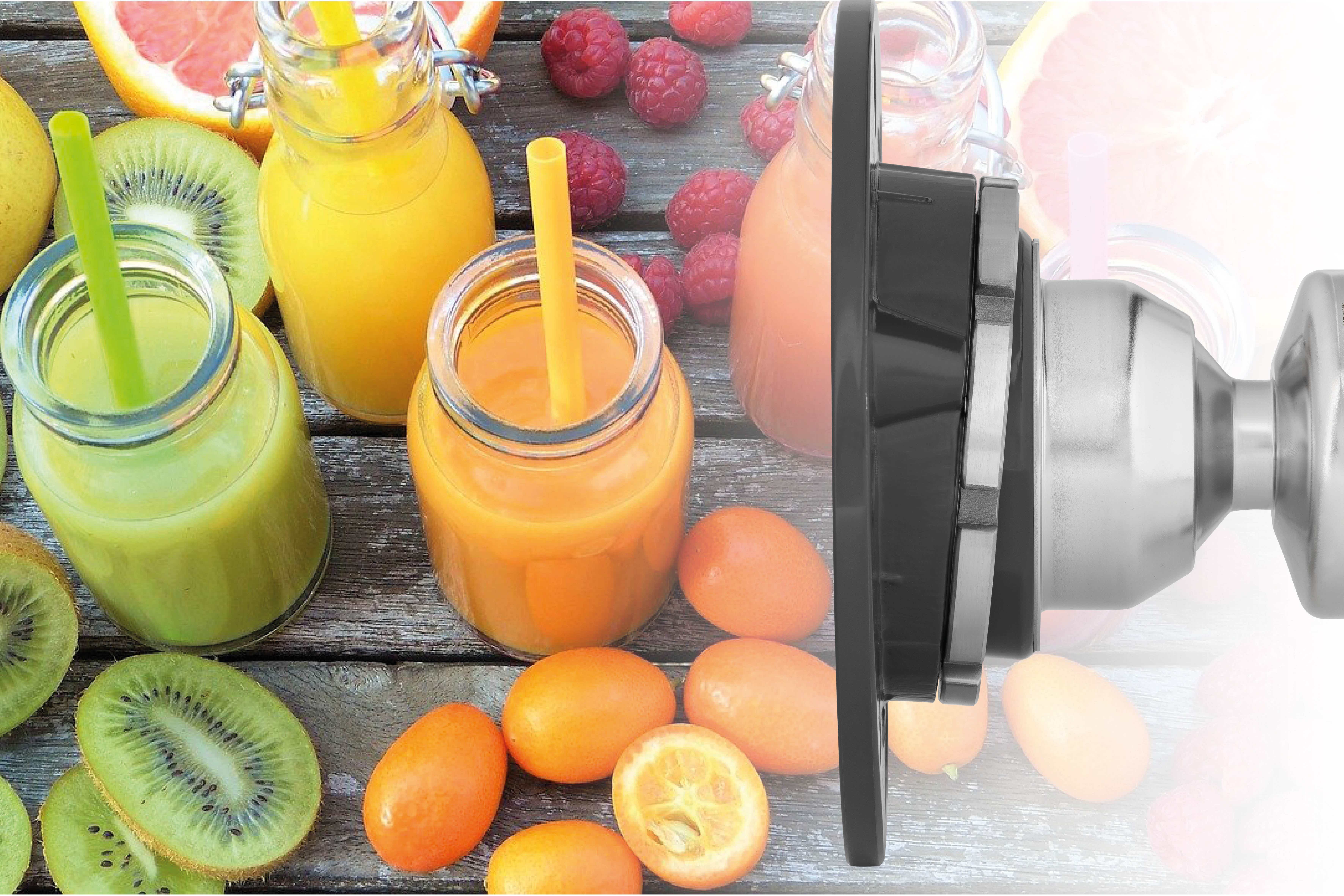 Radar measurement for fruit juice production