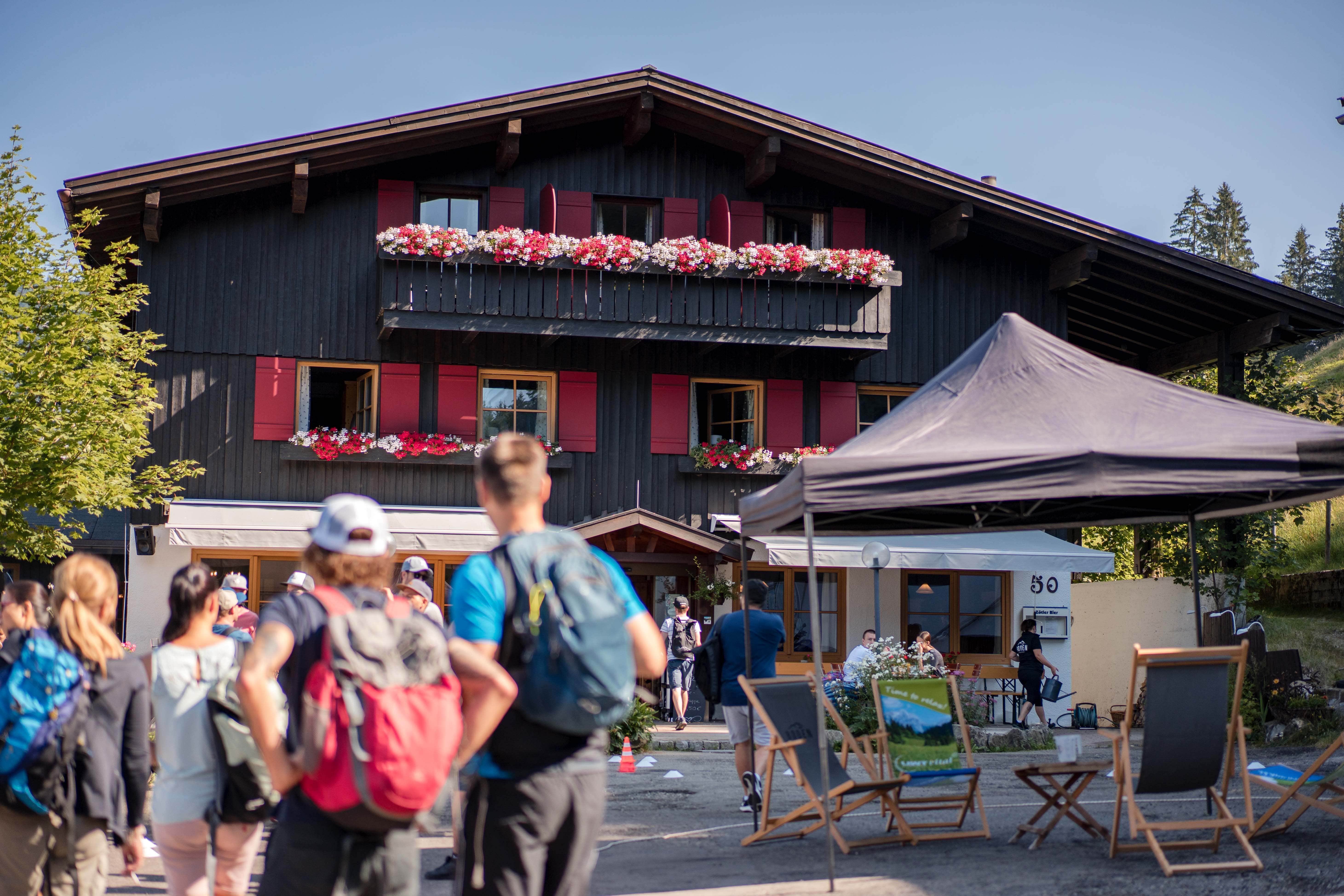 Hütte Betriebsausflug